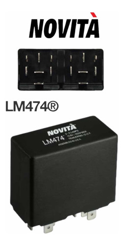 Módulo Control Iluminación Freno Direccionales Novita Lm474