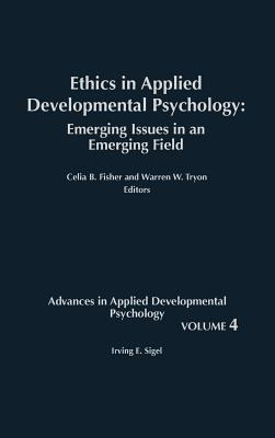 Libro Ethics In Applied Developmental Psychology: Emergin...