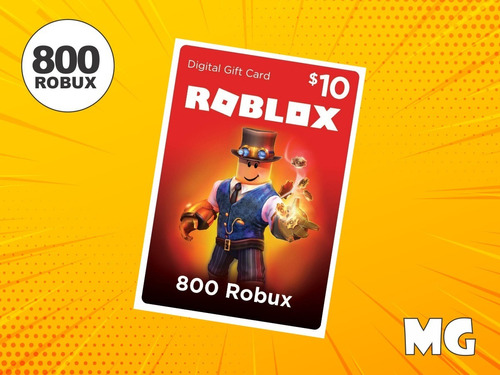Cartao Roblox De 800 Robux Mercado Livre - cartão de robux