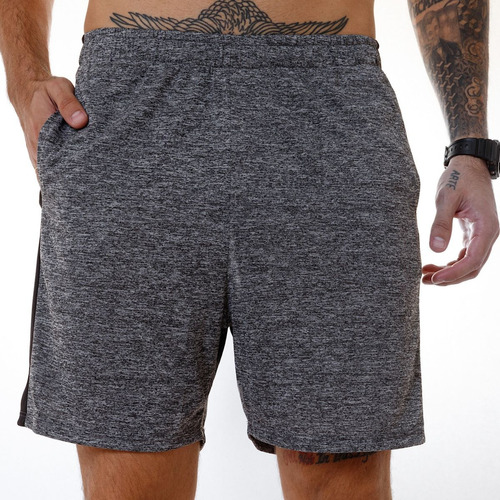 Bermuda Dry Fit Masculina Poliester Short Treino Academia