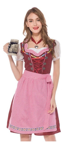 Camarera Camarera Cos Bavarian Oktoberfest Para Mujer