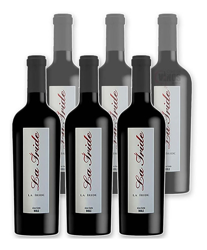 Vino La Iride Etiqueta Rubí Malbec 750ml Caja X6 Unidades