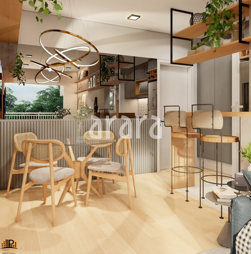 Imagem 6 de 12 de Assunção Sbc - Apto Em Construção 49m2, 2 Dormitórios, Sala, Sacada Com Ponto Grill, Banheiro, Vaga Demarcada E Escriturada. Lazer Completo. - Ap03493 - 70804901