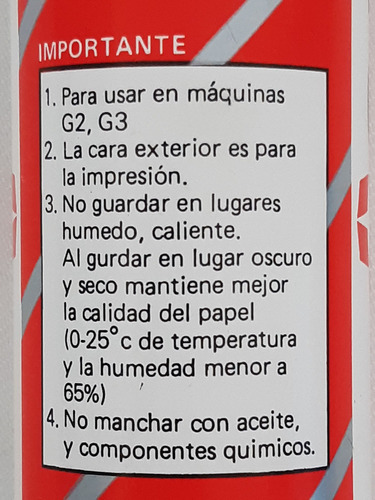 Samsung Papel Para Fax - Rollo 30 Metros