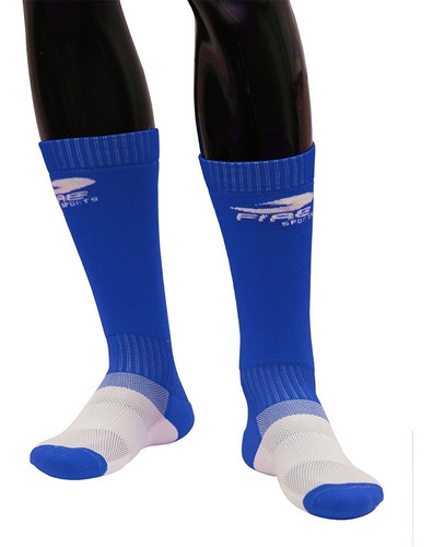Calcetines Unisex Blancos Con Lineas Fire Sports