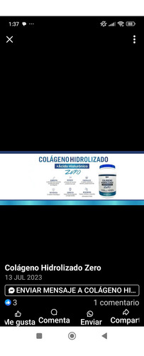 Colágein Adicionada Zero Azúcar Zero Carbohidratos