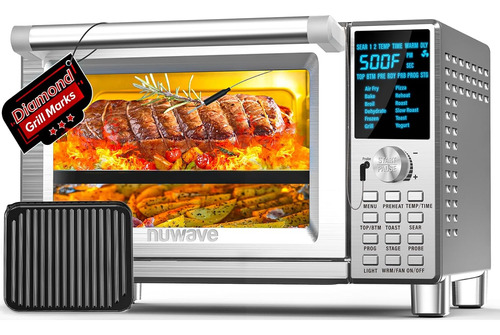 Nuwave Bravo Xl Air Fryer Toaster Smart Oven