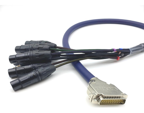 Bouunciy Db25 A Xlr Cable De Serpiente Hembra, Db25 Macho A