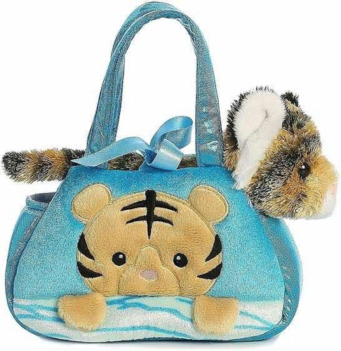 Peluche Aurora. Fancy Pals. Bolso Con Peluche Tigre