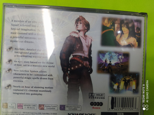 Final Fantasy Viii Ps1 Fisico (Usado)
