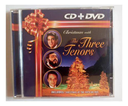 Cd Christmas With The Three Tenors Pavarotti Carrera Domingo