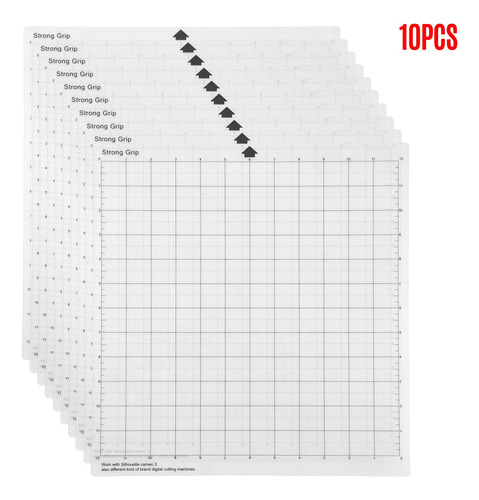 Tapete De Corte 10pcs/adesivo Transparente Cricut Mat/pad