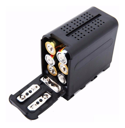 Adaptador Pilha Sony Np-f970 F550 - Iluminador Led 160 - P67