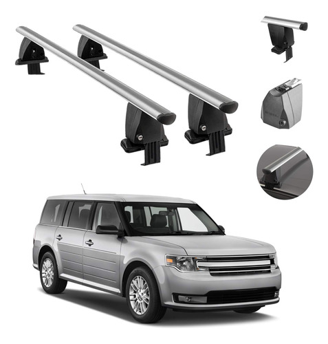 Omac Barra Transversal Para Portaequipaje Ford Flex 2013