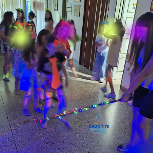 Fiesta Accesorio Led Divertite Animación Infantil Para Teens