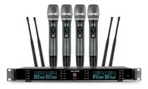 Comprar Microfonos Gc Gc04s Inalambricos 4 Canales Sistema Uhf Mano