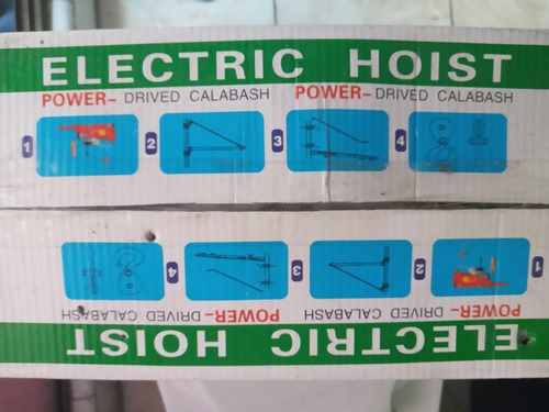 Imagen 3 de 3 de Winche Eléctric Hoist 500kg