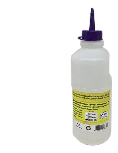 Silicone Líquido Para Esteira - 0,5 Lt - Dens 200