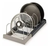 Comprar Rack Organizador Tapas Ollas Expandible Cocina Menaje Sartén
