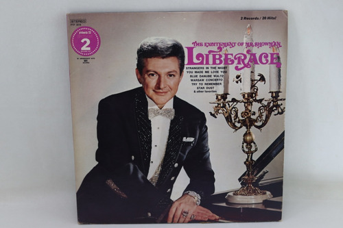 D2406 Liberace -- The Excitement Of Mr Showman Lp (Usado)