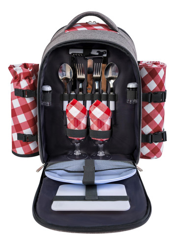 Apollo Walker Mochila De Picnic Con Compartimento Refrigerad