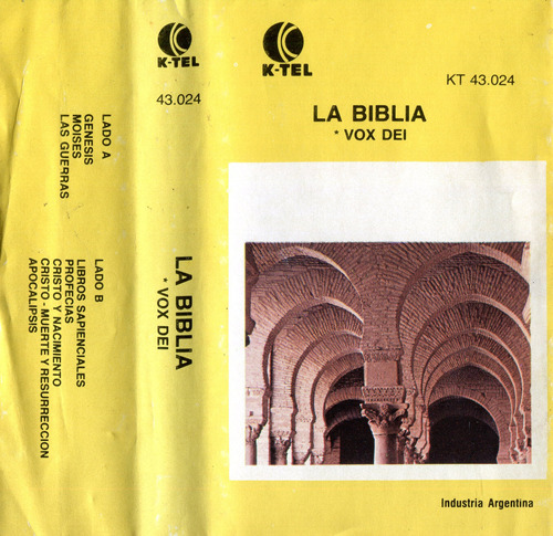 Vox Dei - La Biblia 1981 (cassette)