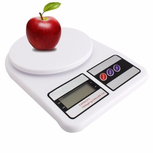 Balanza Pesa Digital Para Cocina Comercio 7kg