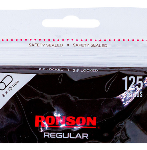 Imagen 4 de 10 de Filtros Cigarros Tabaco Regular Ronson Bolsa 125 Un