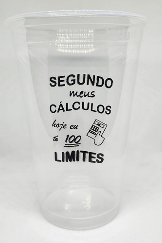 Copo Pp 700ml Personalizado Kit 50 Unidades Rosa-chiclete