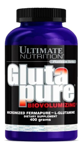 Glutapure 400g Recuperación Y Anticatabolico