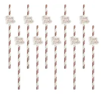 Comprar Popotes Team Bride 10 Piezas Despedida De Soltera Ecológicos