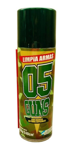 Aceite Guns 05  Lubrica- Limpia-  Protege Armas Y Accesorios
