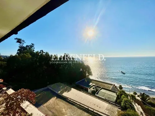 Sector Playa Negra, Concón. Departamento Con Excelente Vista