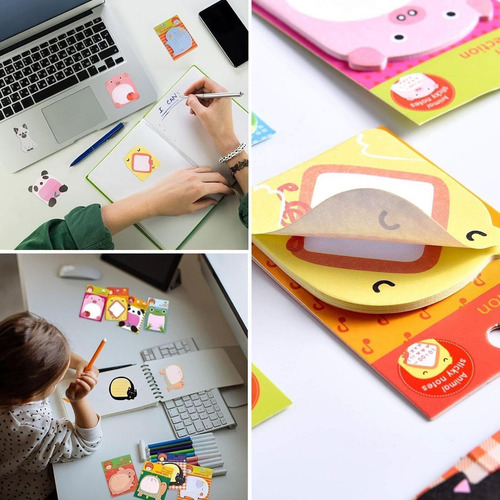 16 Bolsos Post It, Notas De Pegatinas Niños, Notas Adhesivas
