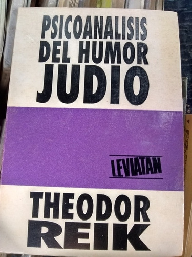 Psicoanlisis Del Humor Judío. Theodor Reik