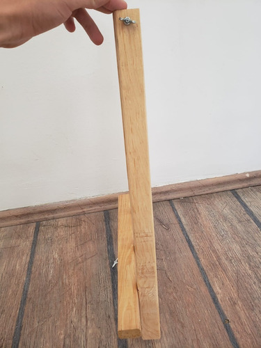 Mini Caballete De Madera Para Niños Pintar Plegable.