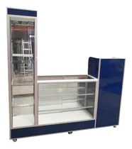 Comprar Exhibidor Mixta, Con Torre Aparador, Vitrina Y Modulo Cobro