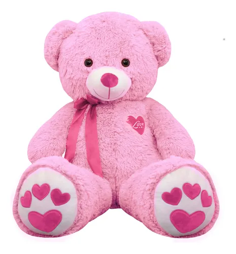 Oso de cheap peluche gigante rosa