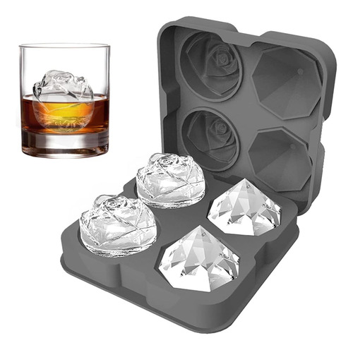 Bandeja De Cubos De Hielo, Moldes De Cubos De Hielo De 25 2
