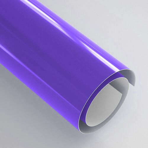 Vinilo De Corte Adhesivo Permanente 30x30cm Hojas Disershop Color Violeta