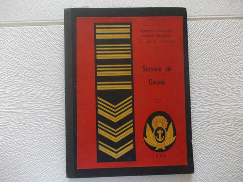 Manual Servicio Cocina Esc. Mec.  Armada 1959 102pag R1/11 