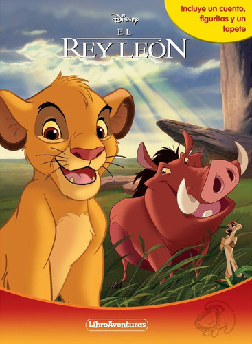 Libro: El Rey León. Libroaventuras. Disney. Libros Disney