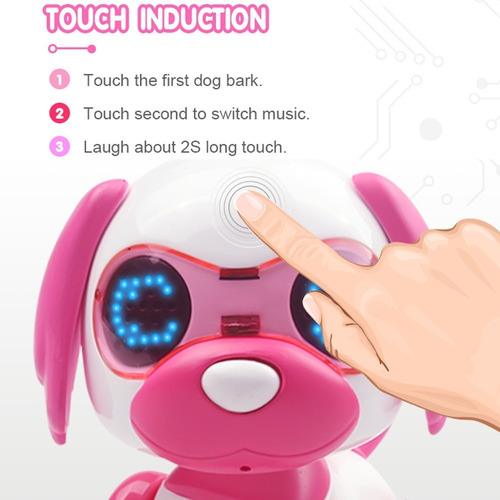 Robot Inteligente Para Perros, Niños, Mascotas, Juguete Táct