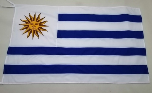 Bandera De Uruguay De Tela