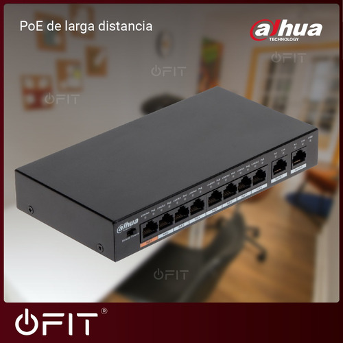 Imagen 9 de 10 de Switch Dahua Technology PFS3010-8ET-96 serie Switch