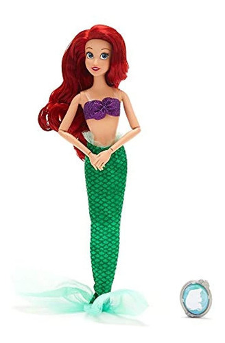 Disney Ariel Classic Doll Con Colgante - La Sirenita - 11 ½