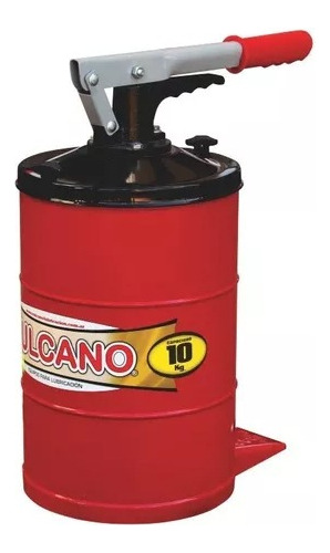 Grasera Vulcano 10 Kg. Para Grasa Con Manguera De Rayon