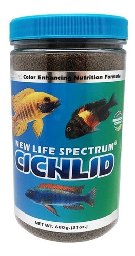 Alimento New Life Spectrum Cichlid Formula 600 Gr 