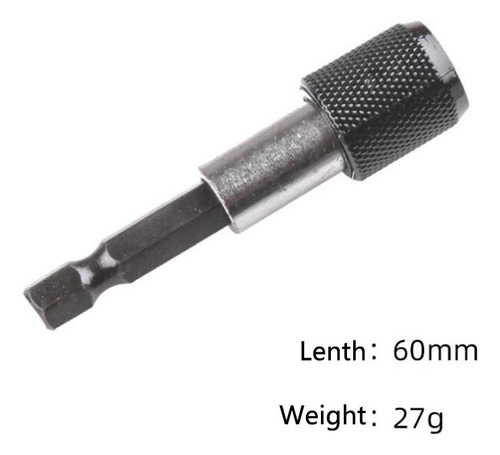 Extensión De Broca 1/4 Shank Vástago Hexagonal Extensión