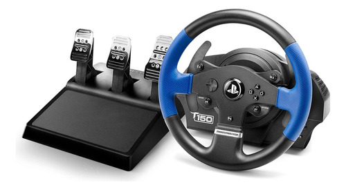 Volante T150 Pro Thrustmaster Compatível Com Ps4/pc/ps3 Cor Preto